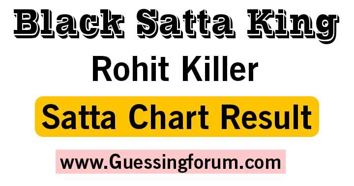 Black Satta King Rohit Killer | Black Satta King Rohit Killer