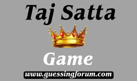 Taj Satta Game | Taj Satta Game Result