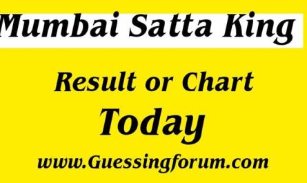 Mumbai Chart | Mumbai Satta King | Result Today