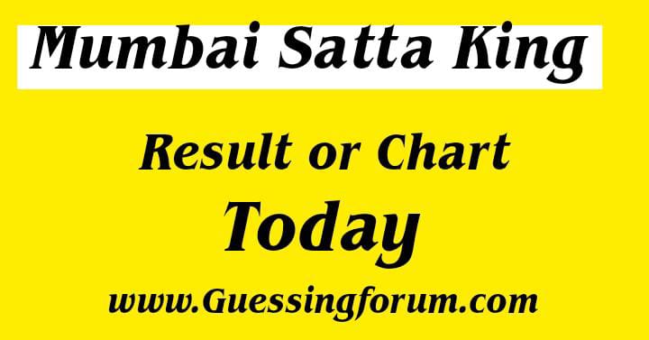 Mumbai Chart | Mumbai Satta King | Result Today